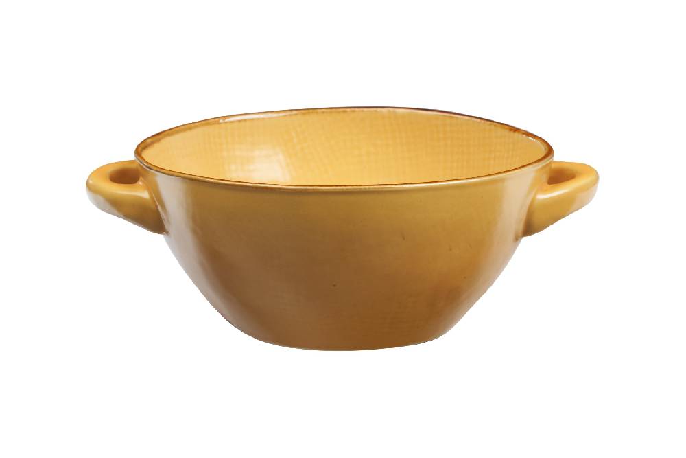 Novità Home Mediterraneo - ciotola zuppa giallo