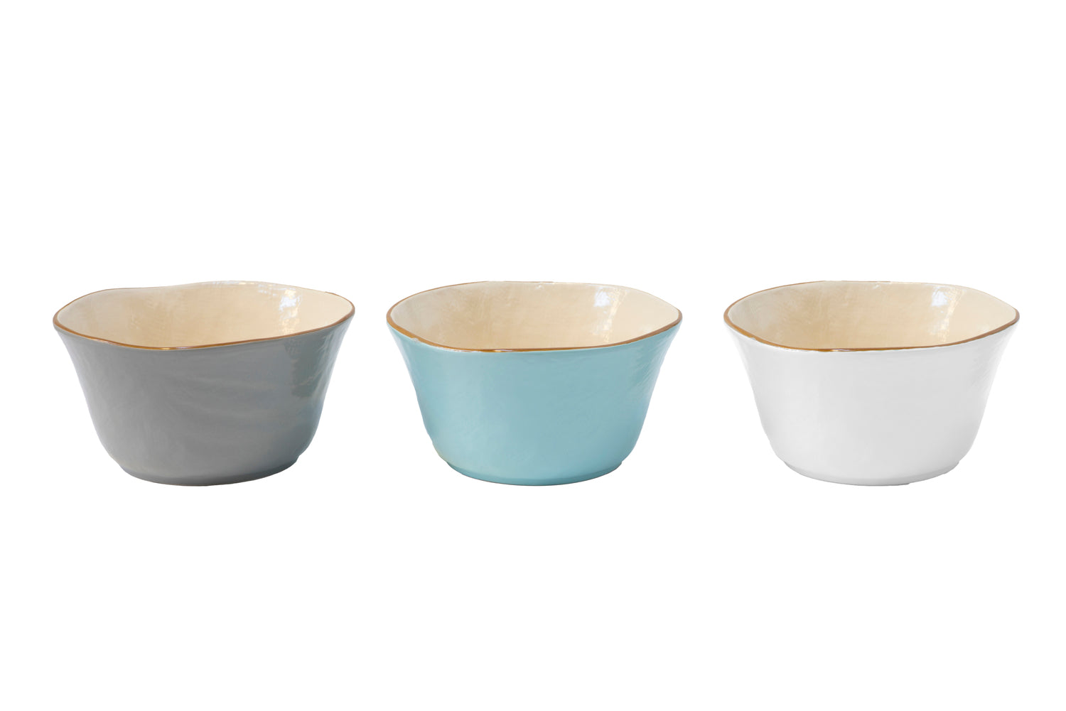 Novità Home Mediterraneo Linea Mare - Zuppiera - 3 Colori Assortiti