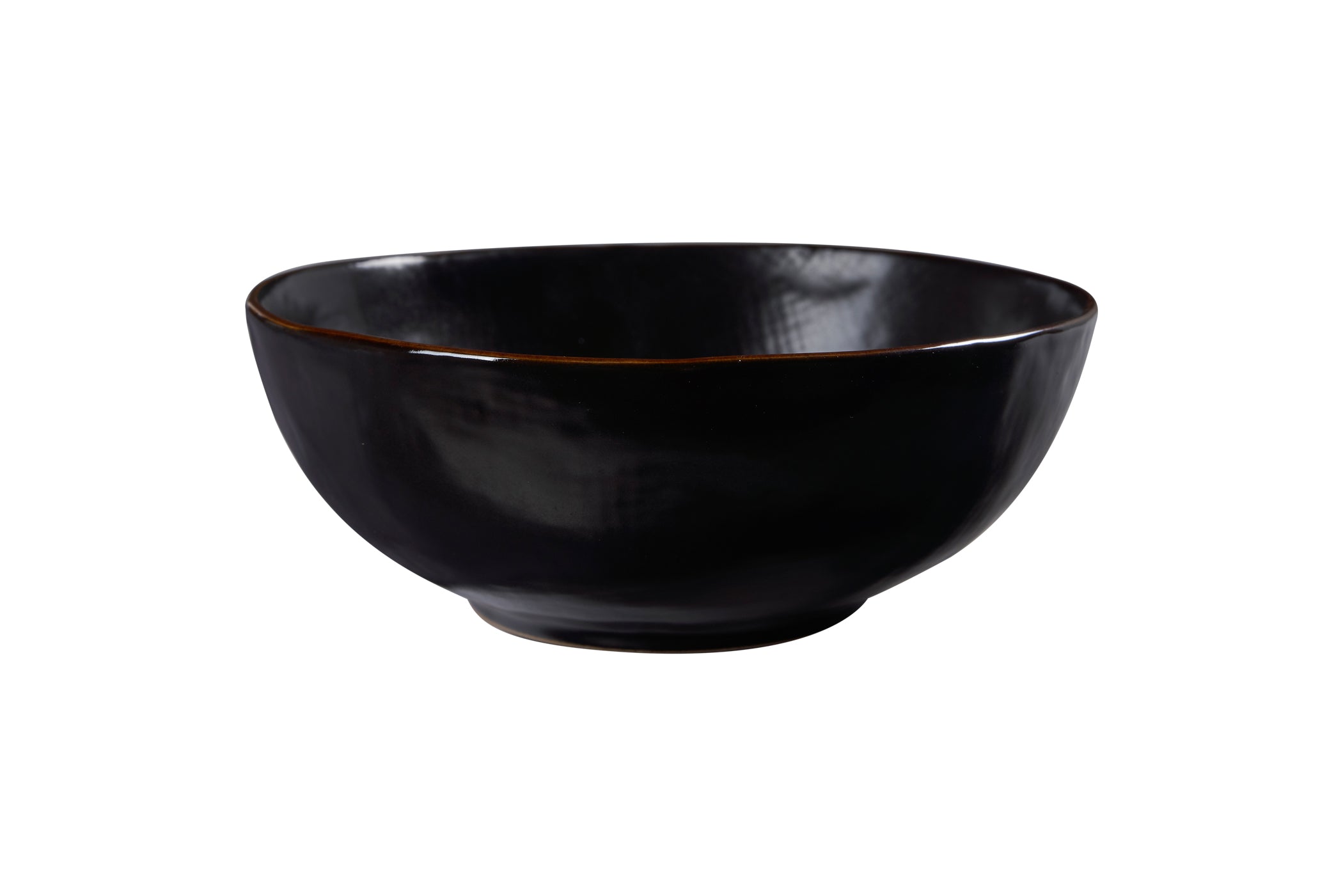 Novità Home Shibuya - Piatto Fondo in Gres Nero Sottocosto