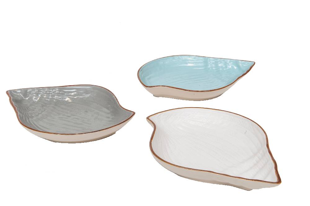 Novità Home Mediterraneo Linea Mare - Ciotola Conchiglia - 3 Colori Assortiti Offerta