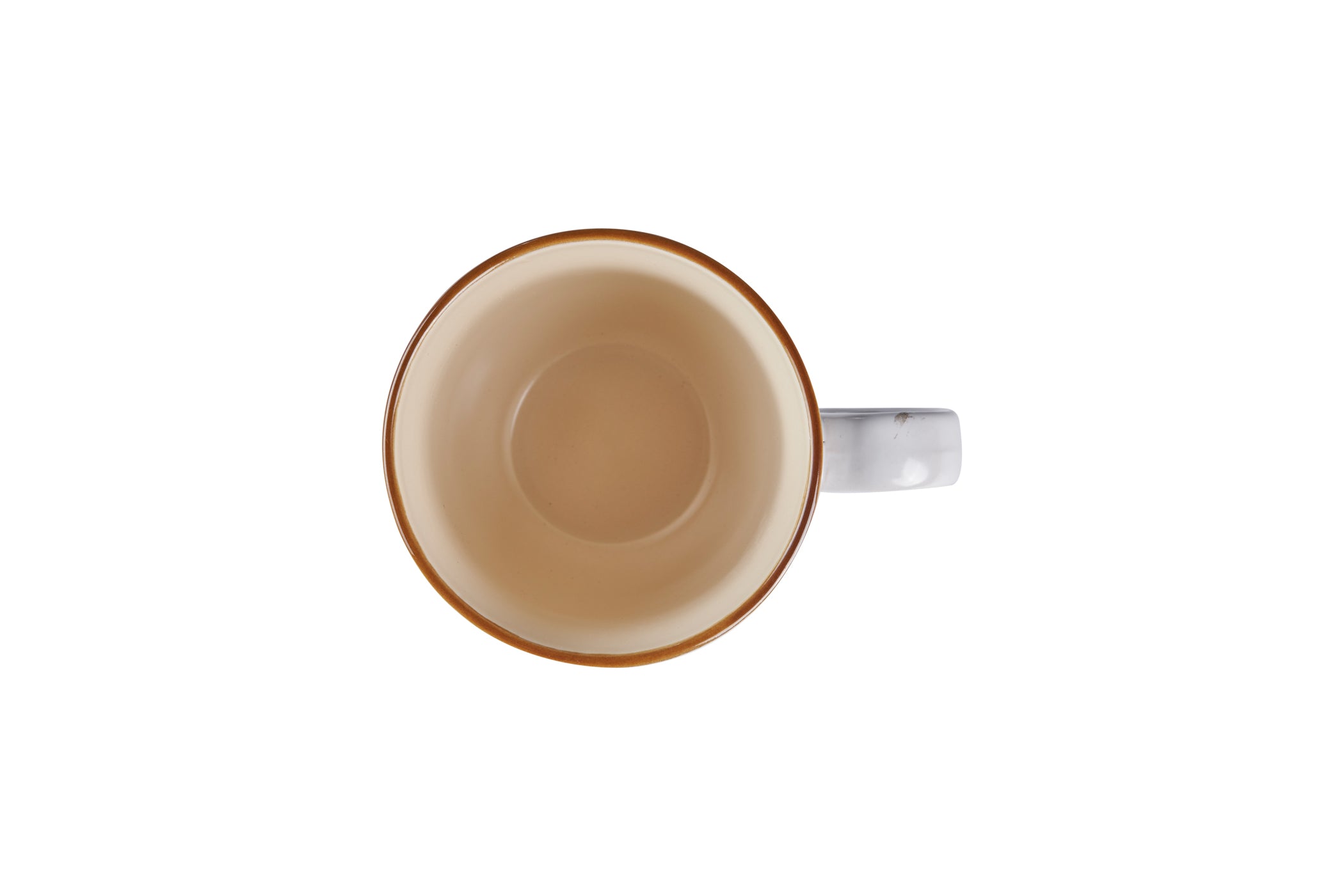 Novità Home Mediterraneo - Tazza Orzo in Gres Bianco Economico