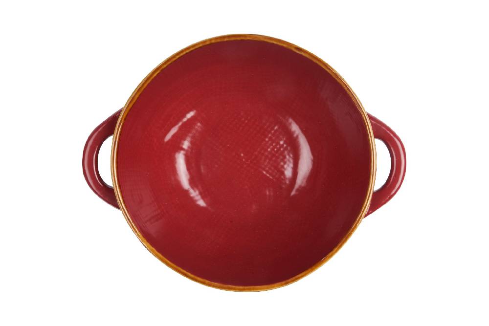 Novità Home Mediterraneo - Ciotola Zuppa in Gres Rossa In Vendita