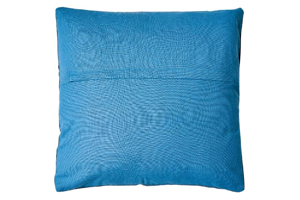 Novità Home Cuscino - velluto di cotone azzurro Vendita Calda