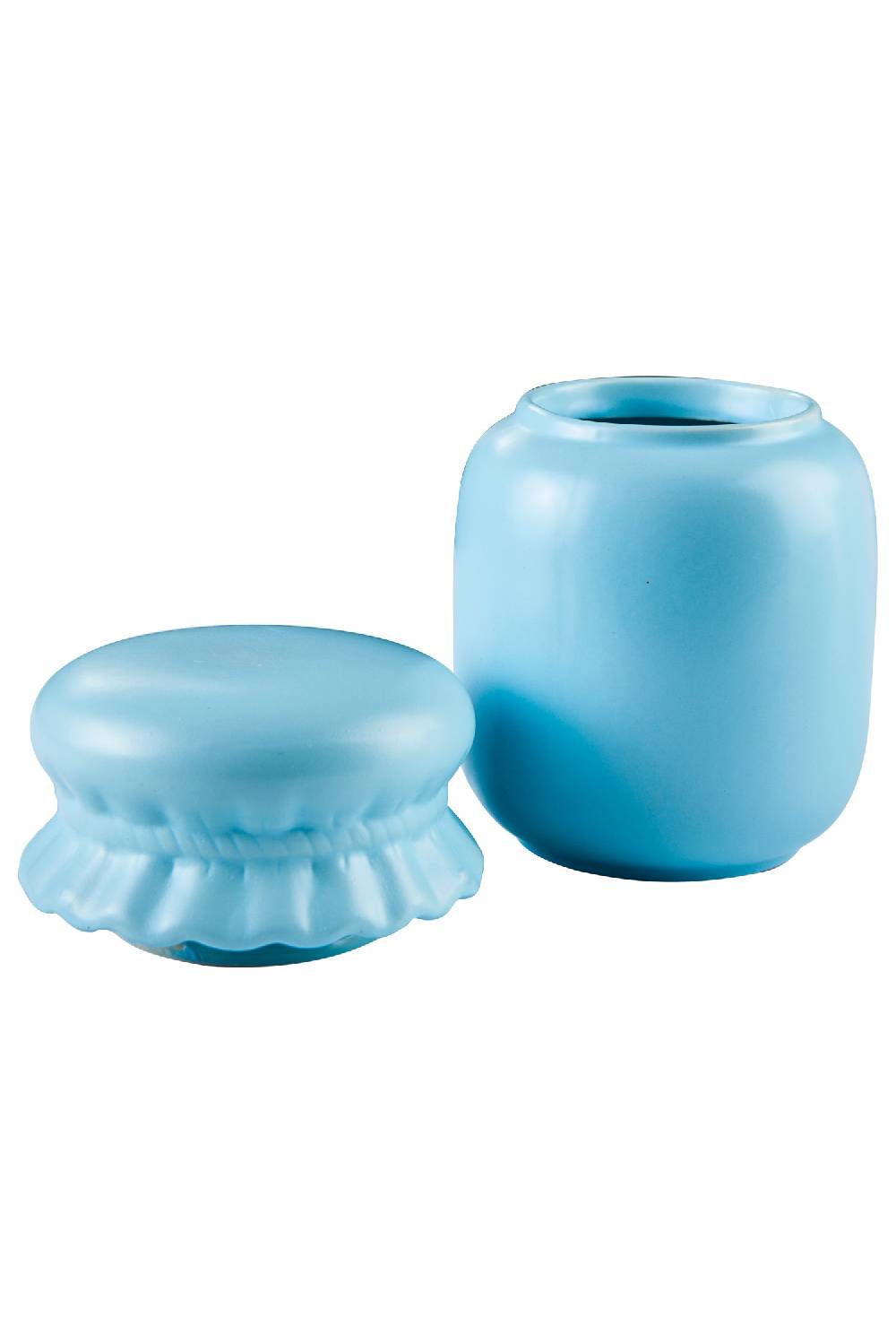 Novità Home Pastello - Barattolo Con Tappo Jam Azzurro Moda
