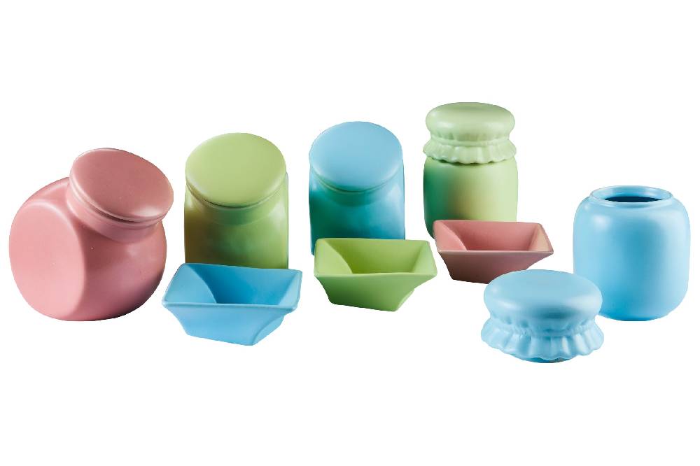 Novità Home Pastello - Barattolo Con Tappo Jam Azzurro Moda
