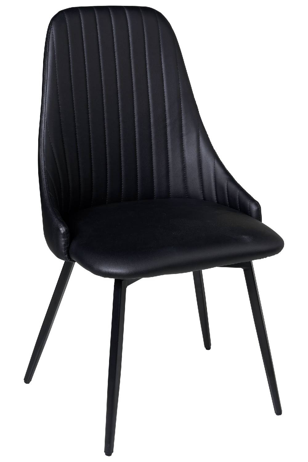 Novità Home Elvis - sedia in pu nera Spedizione Gratuita