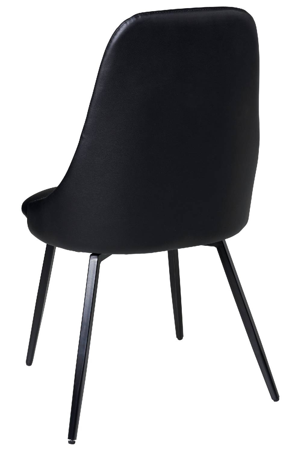 Novità Home Elvis - sedia in pu nera Spedizione Gratuita