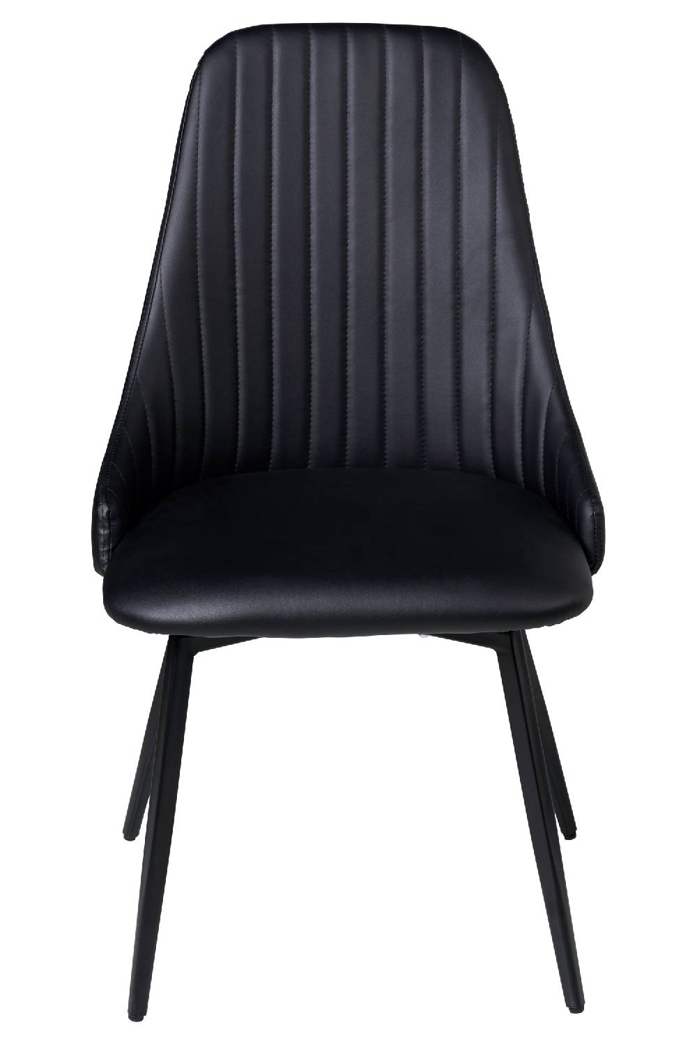 Novità Home Elvis - sedia in pu nera Spedizione Gratuita