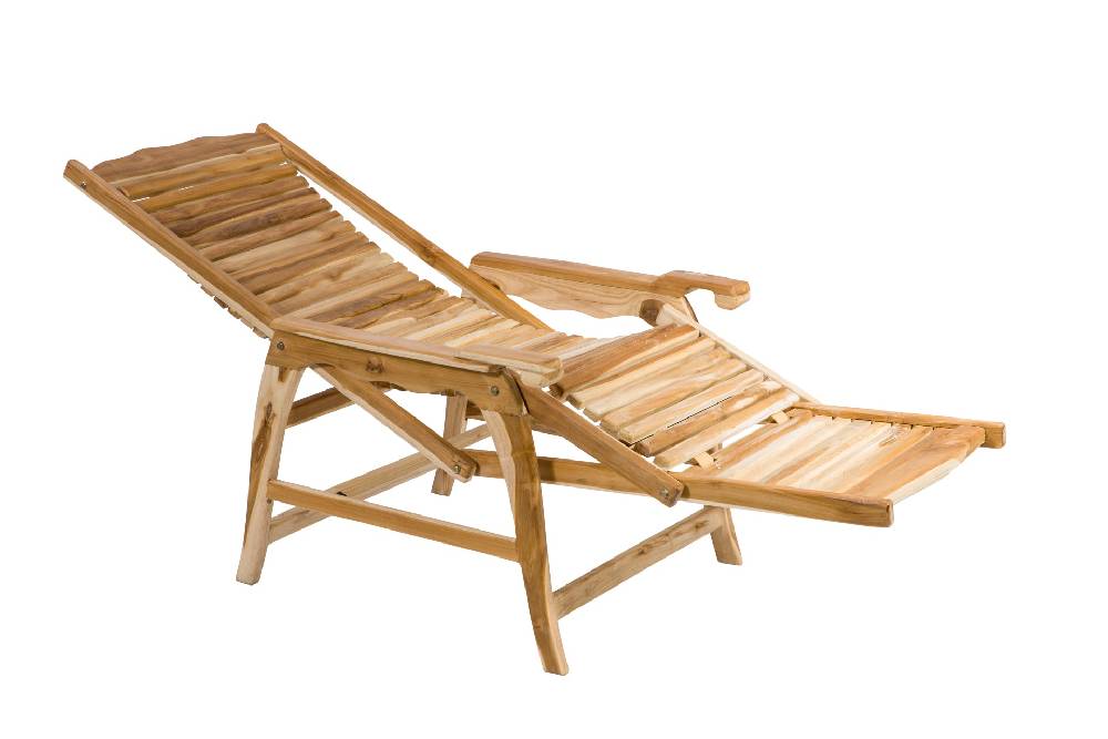 Novità Home Sedia sdraio in legno Pezzi Unici