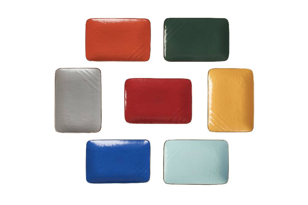 Novità Home Mediterraneo - piatto rettangolare verde Saldi Di Fabbrica