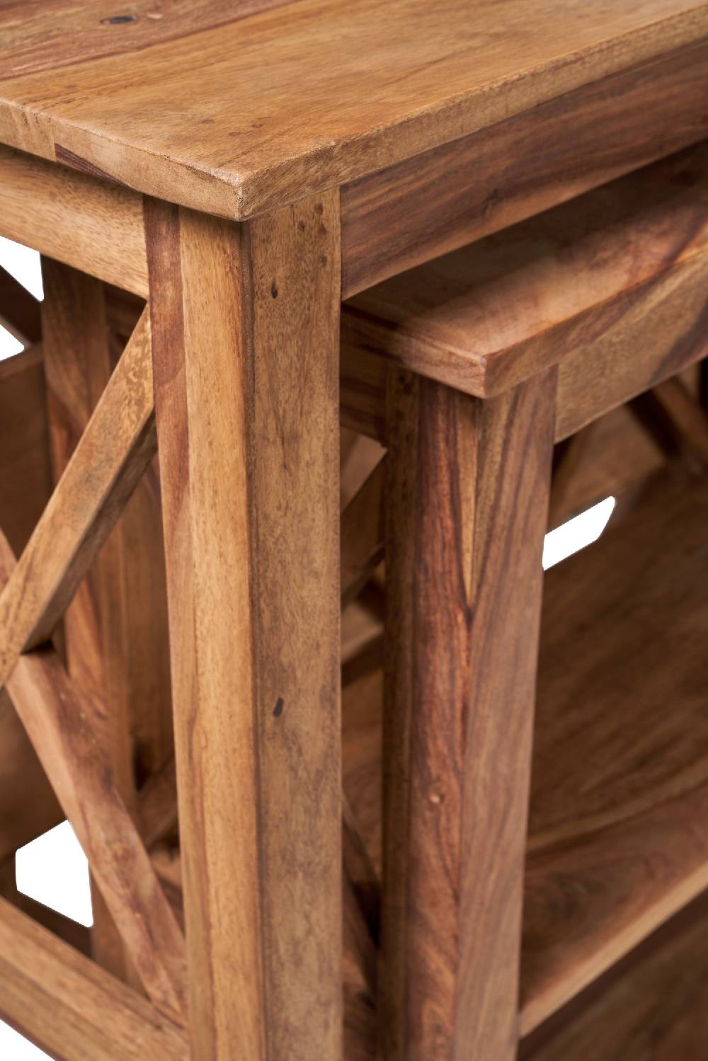 Novità Home Libreria bassa in legno naturale - set 1/2 Novità
