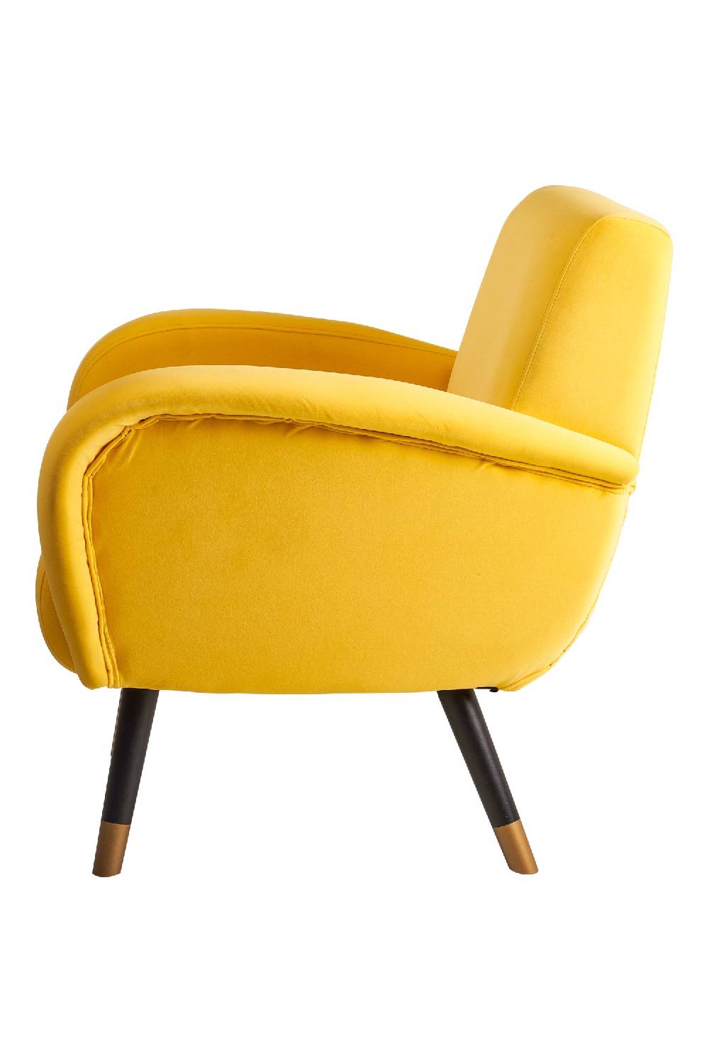 Novità Home Bea - poltrona con braccioli banana Nuovo