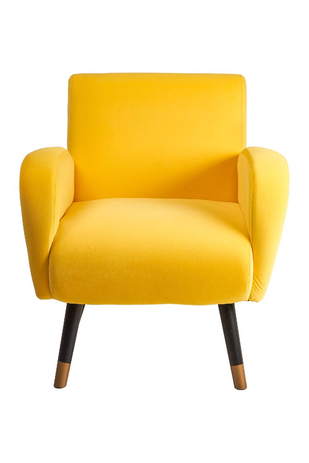 Novità Home Bea - poltrona con braccioli banana Nuovo