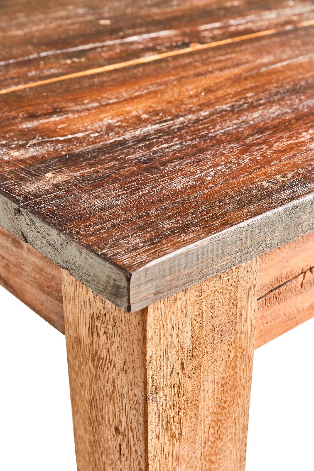 Novità Home Telgede - tavolo pranzo in legno di recupero - 6 persone Spedizione Gratuita