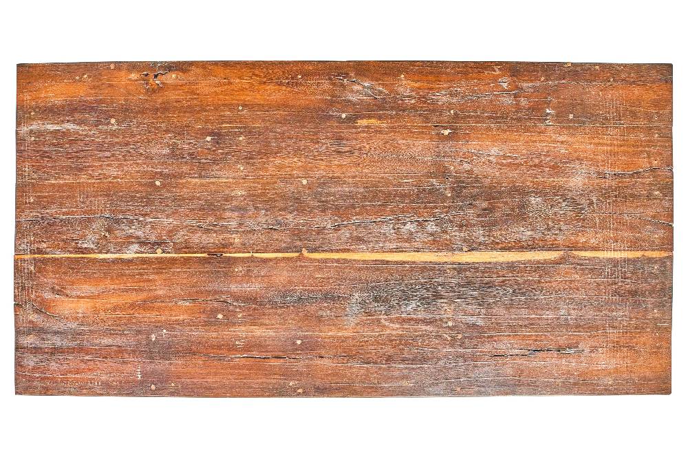 Novità Home Telgede - tavolo pranzo in legno di recupero - 6 persone Spedizione Gratuita