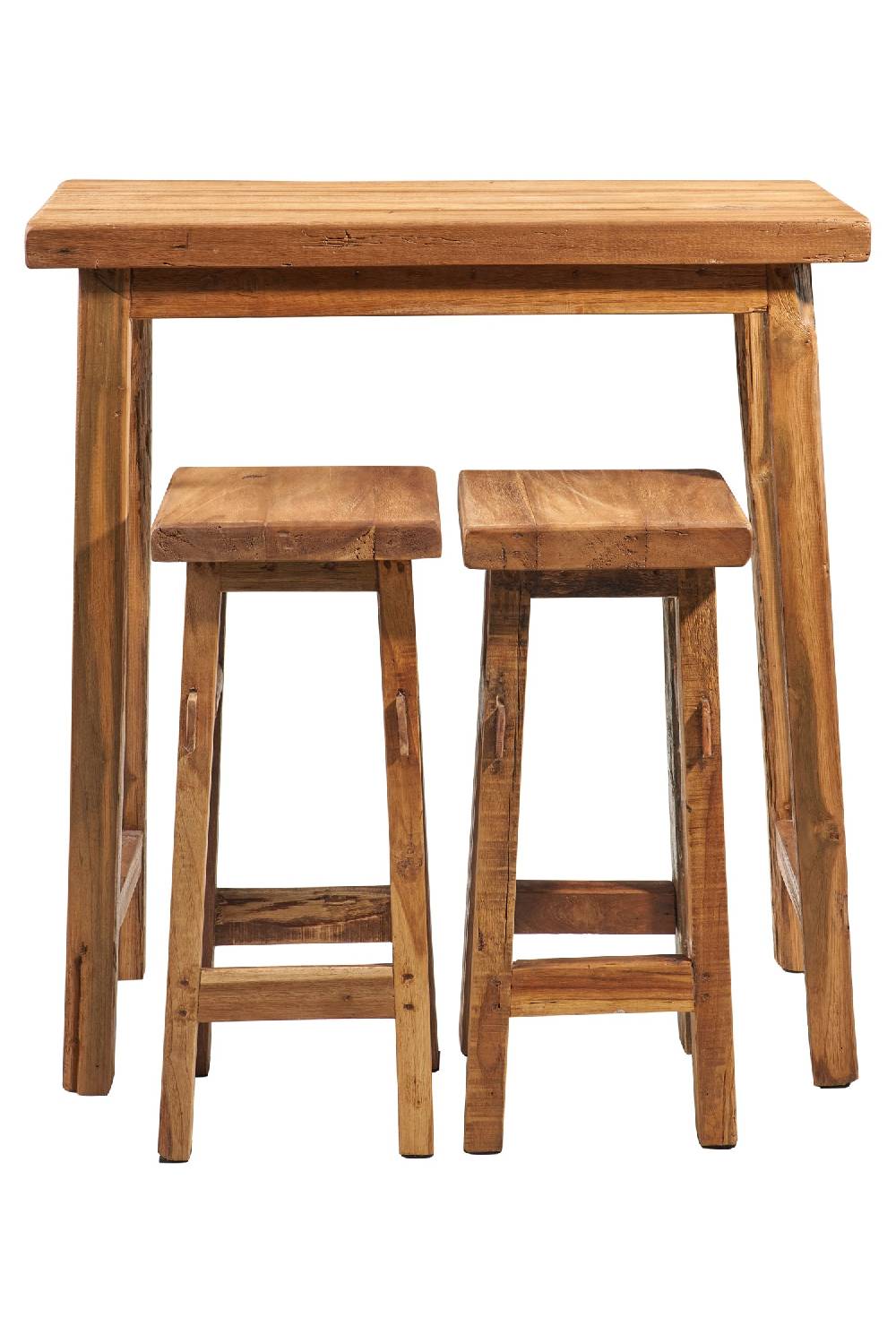 Novità Home Tavolo bar con due sgabelli set 1/3 Soddisfazione Garantita