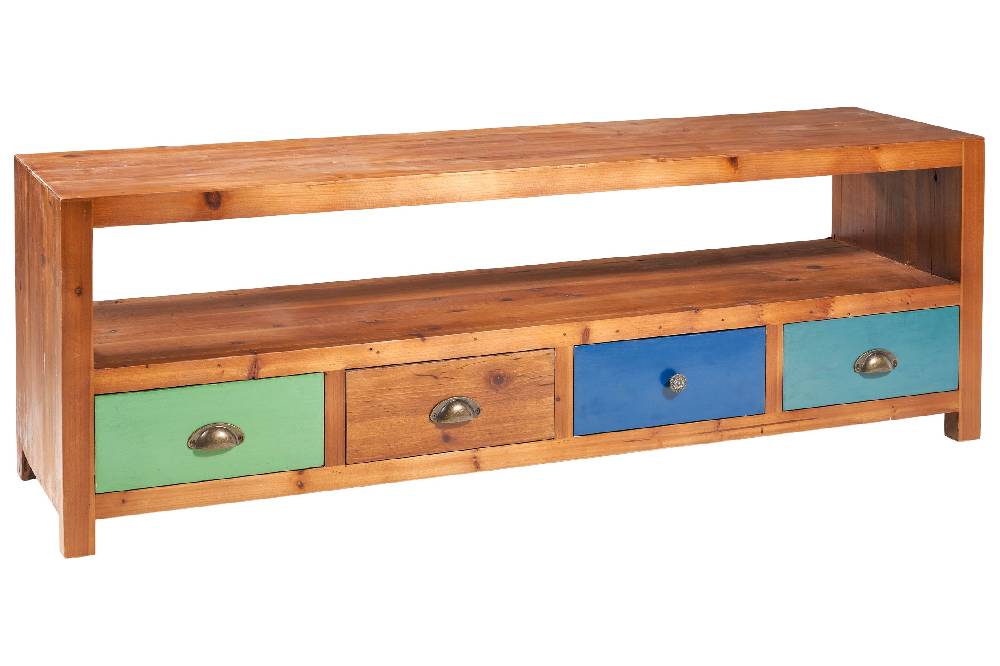 Novità Home Colour - porta tv 4 cassetti Vendita Calda