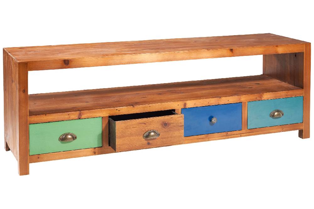 Novità Home Colour - porta tv 4 cassetti Vendita Calda