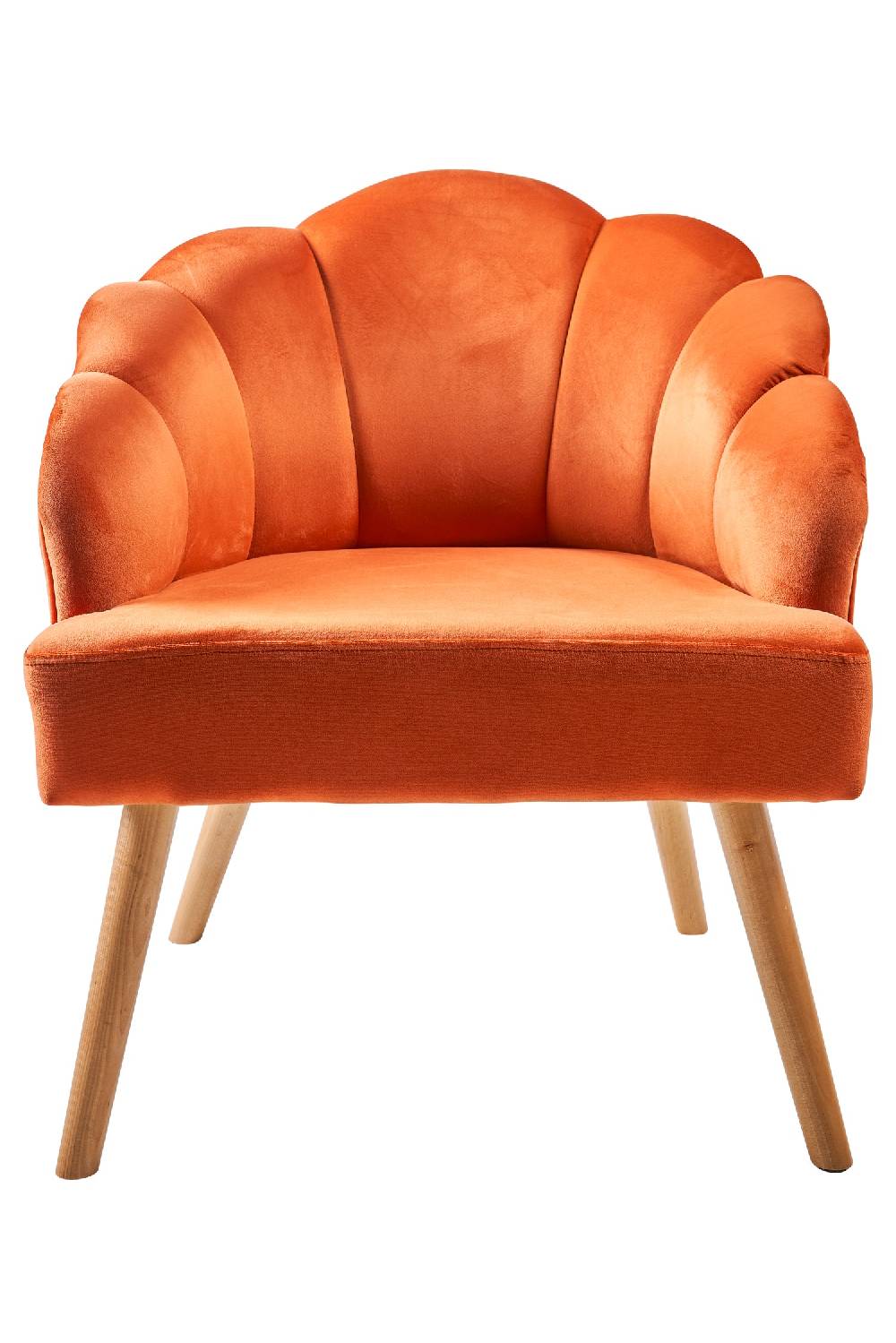 Novità Home Cloud - poltrona velluto orange In Saldo