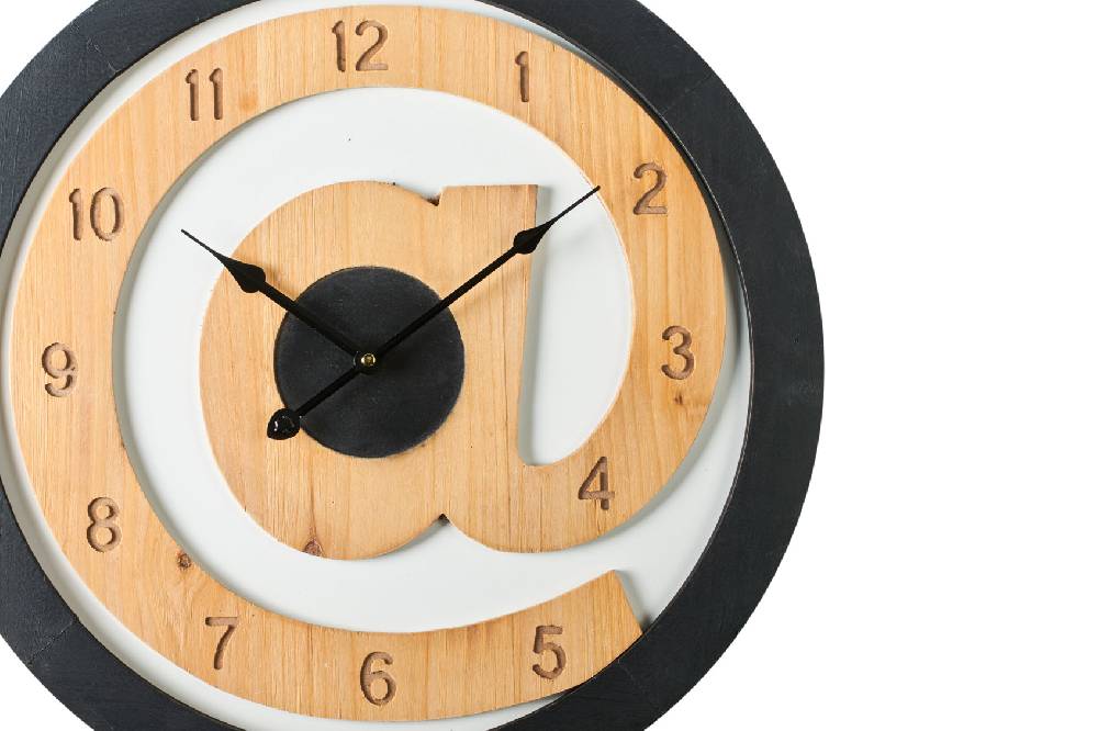 Novità Home Clock - orologio da parete at.com Moda
