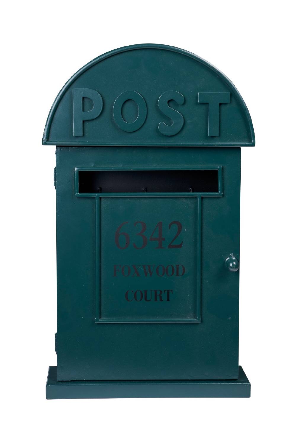 Novità Home Cassetta posta porta chiavi in metallo verde Saldi