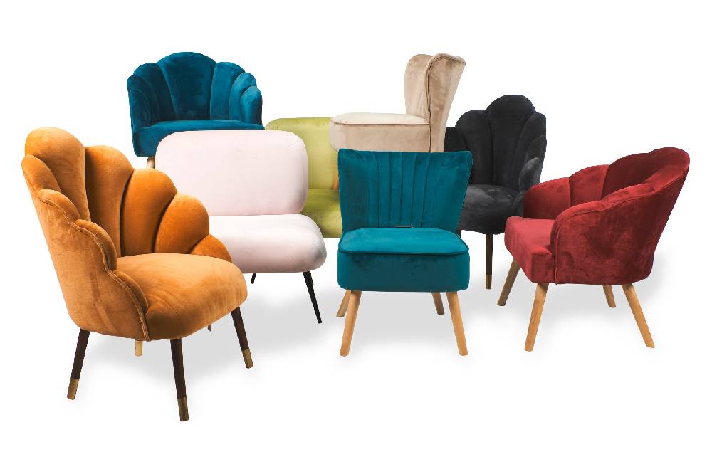 Novità Home Butterfly - poltroncina imbottita caramello 2025