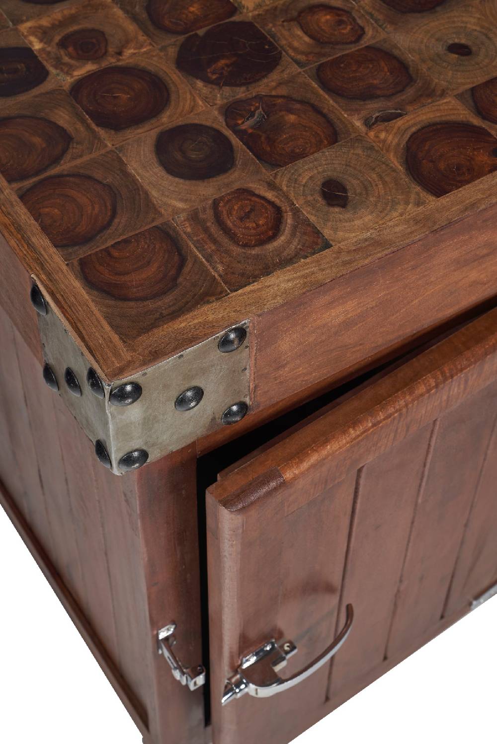 Novità Home Butcher - credenza piccola tagliere con 1 sportello in legno 2025