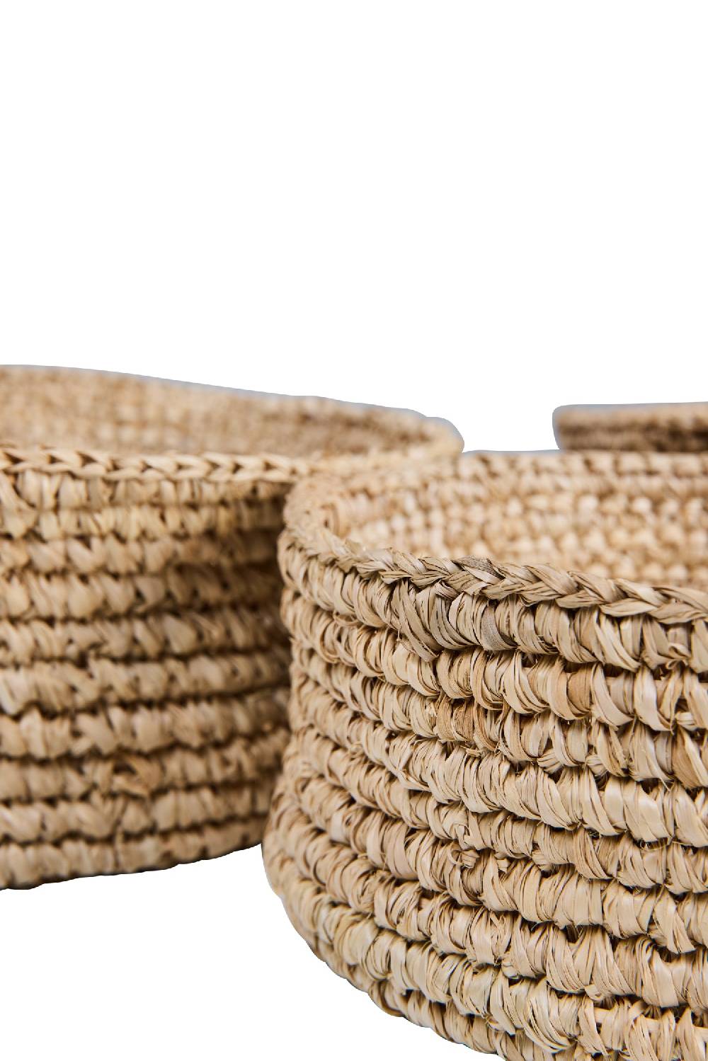 Novità Home Weaves - Ceste Set 1/3 Intreccio Uncinet Promozione Limitata