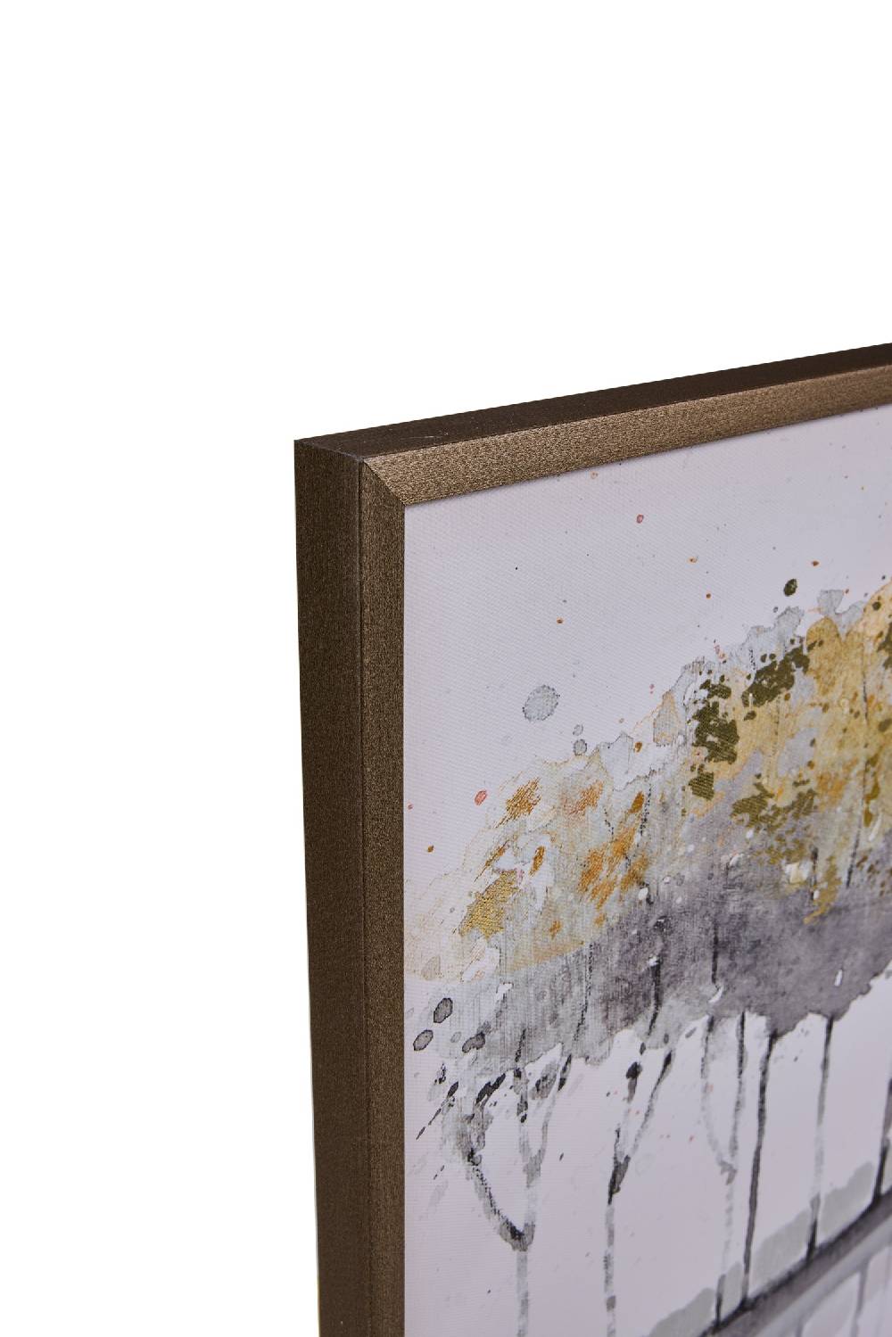 Novità Home Gallery - Tela Dipinta Il Lago In Autunno Offerta