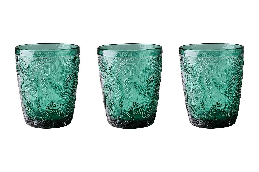 Novità Home Livingstone - Bicchiere Acqua Verde Set 1/6 Nuovo