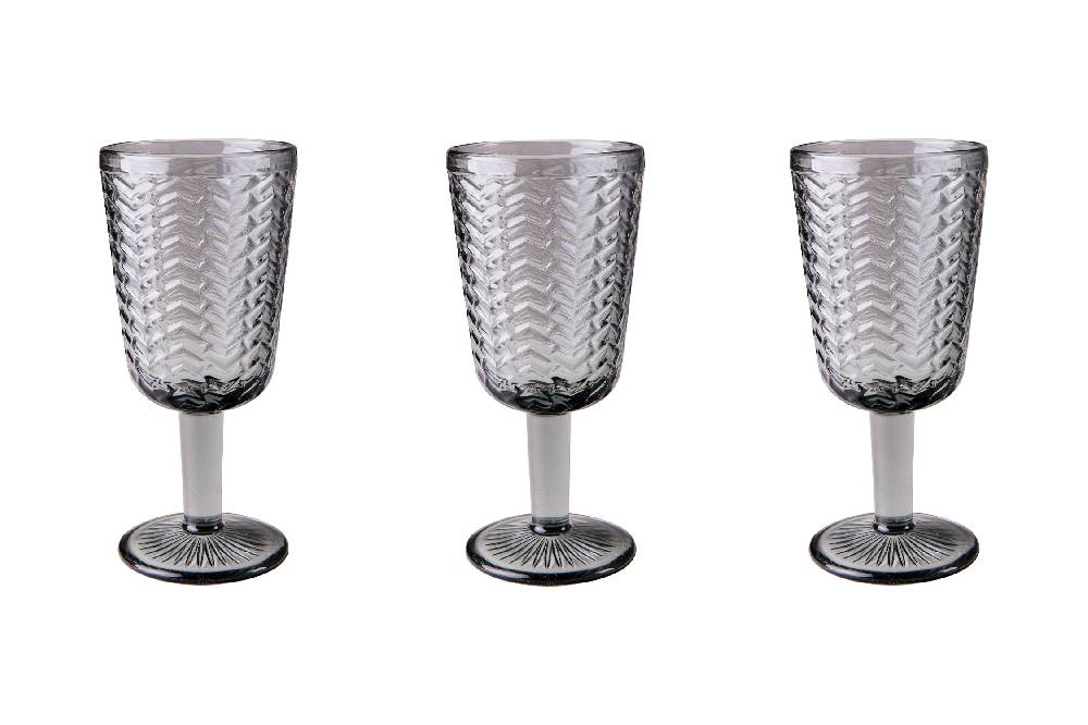 Novità Home Corte Real - Calice Vino Fume Set 1/6 Spedizione Gratuita
