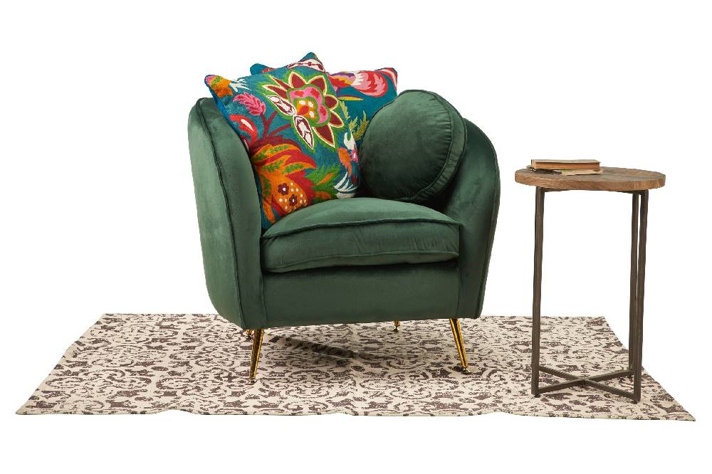 Novità Home Big - Poltrona Verde Scuro Saldi