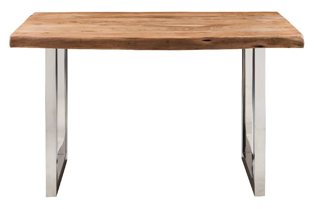 Novità Home Melburne - tavolo acacia con gambe color acciaio