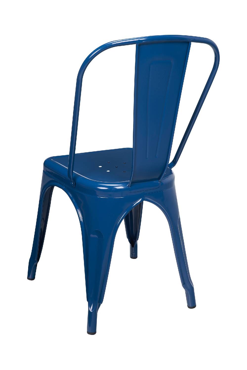 Novità Home Cindy - Sedia in Ferro Blu Petrolio Vendite Flash