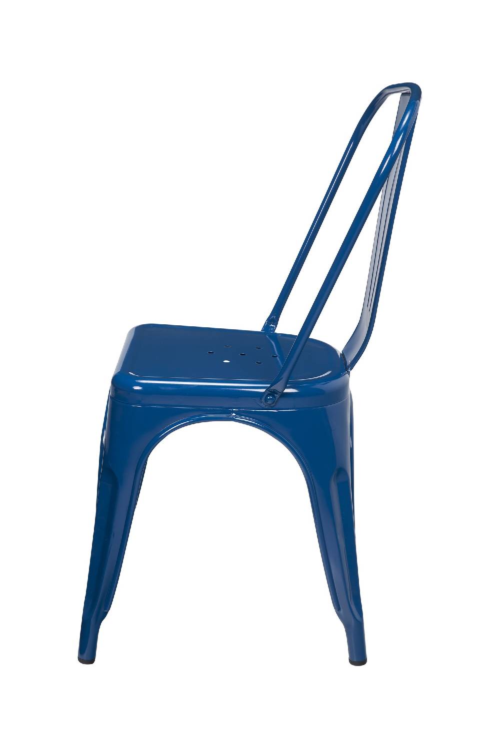 Novità Home Cindy - Sedia in Ferro Blu Petrolio Vendite Flash