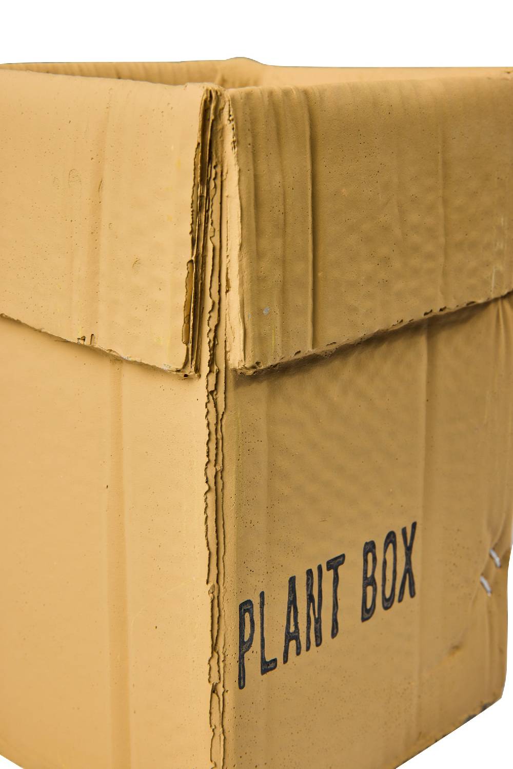 Novità Home Box Cement - Vaso a Imballo Scatola Cartone in Cemento 17cm Pezzi Unici