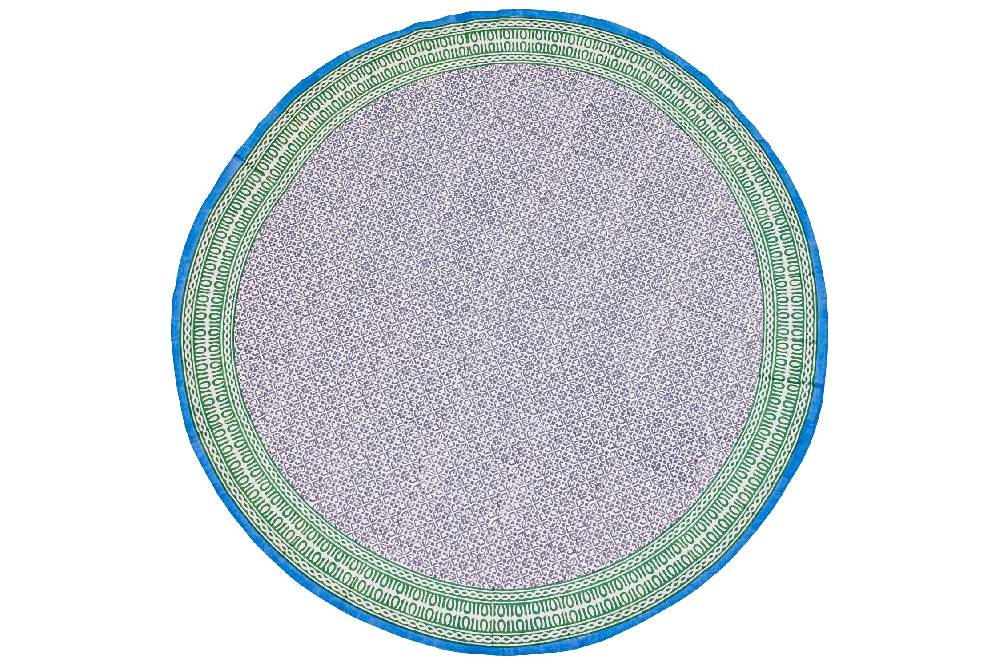 Novità Home Vinaigrette - Tovaglia Rotonda Verde Blue Diam.180 Negozi Online