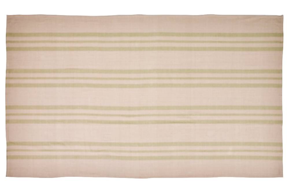Novità Home Favignana - Tovaglia Trama Telaio Naturale Riga Verde 140X240 Convenienza