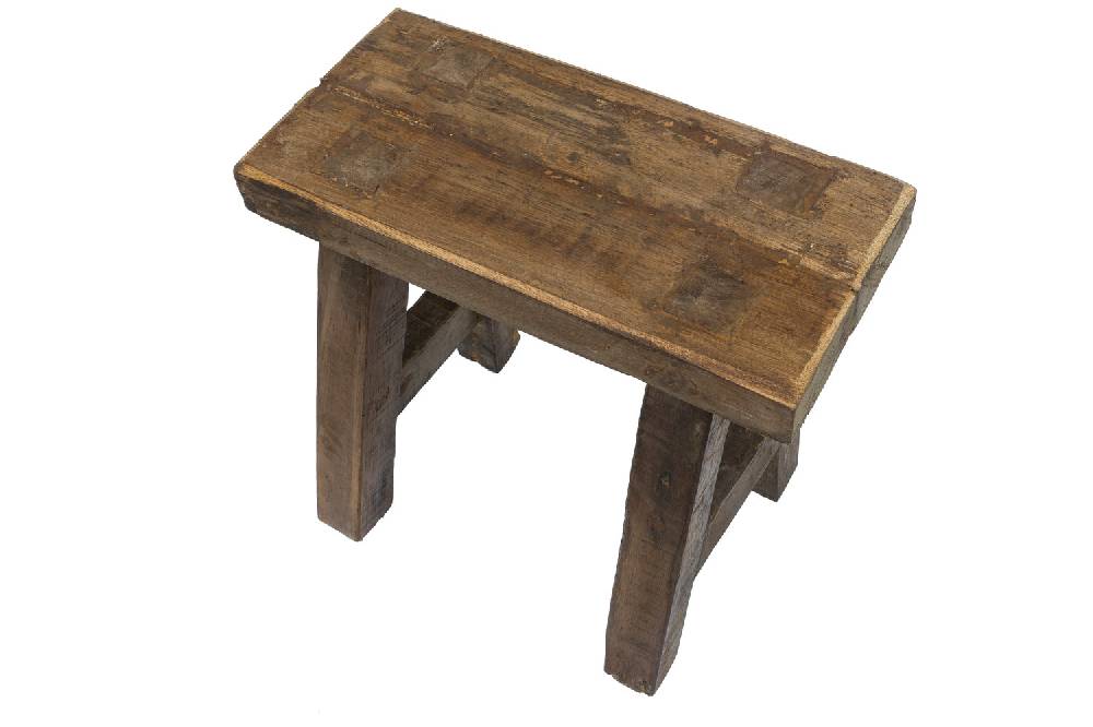 Novità Home Sgabello Legno Di Recupero Vendita Economica