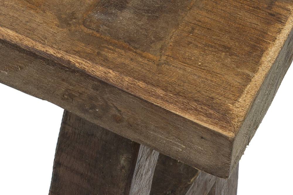 Novità Home Sgabello Legno Di Recupero Vendita Economica