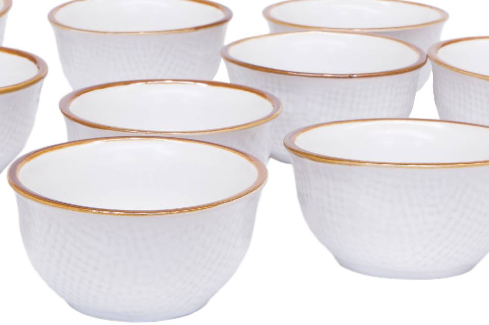 Novità Home Mediterraneo - Ciotolina Pinzimonio - Colore Bianco 2025