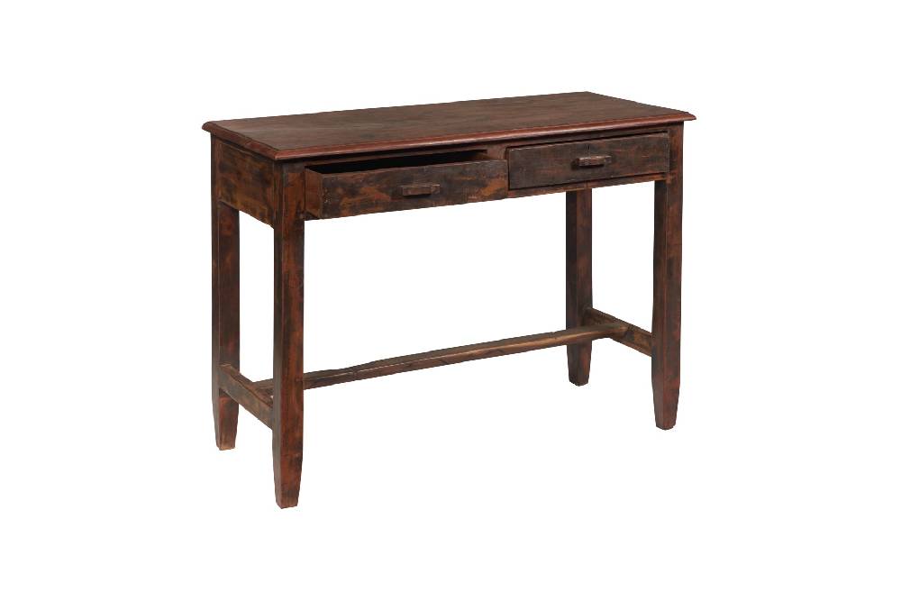Novità Home Scrivania 2 cassetti in legno - originale Fino Al -60%