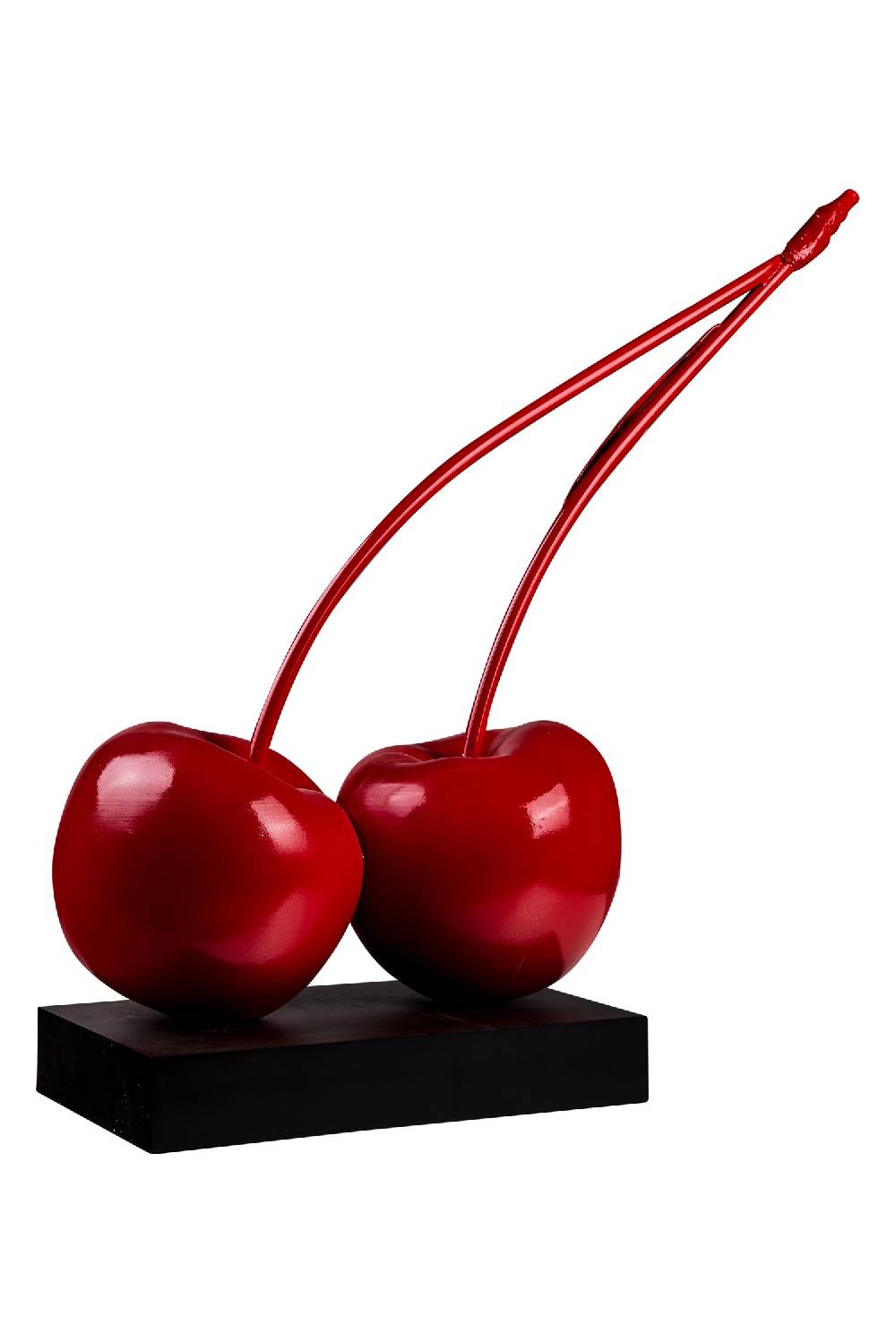Novità Home Still Life - Cherry In Resina Su Piedistallo