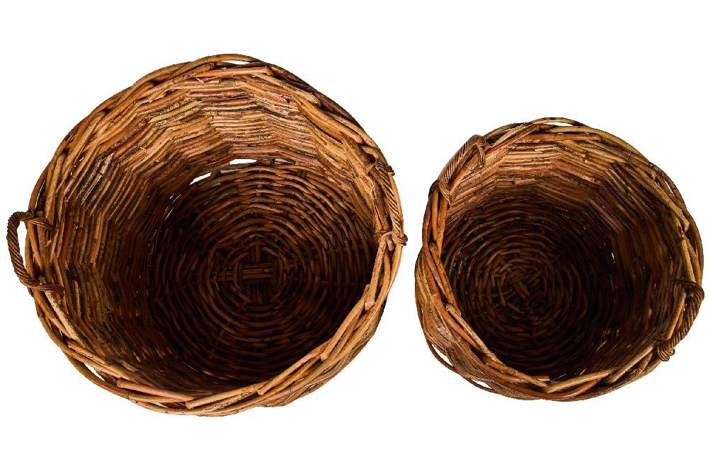 Novità Home Rush Weaves - Cestoni In Asalam Rattan Set 1/2 2025