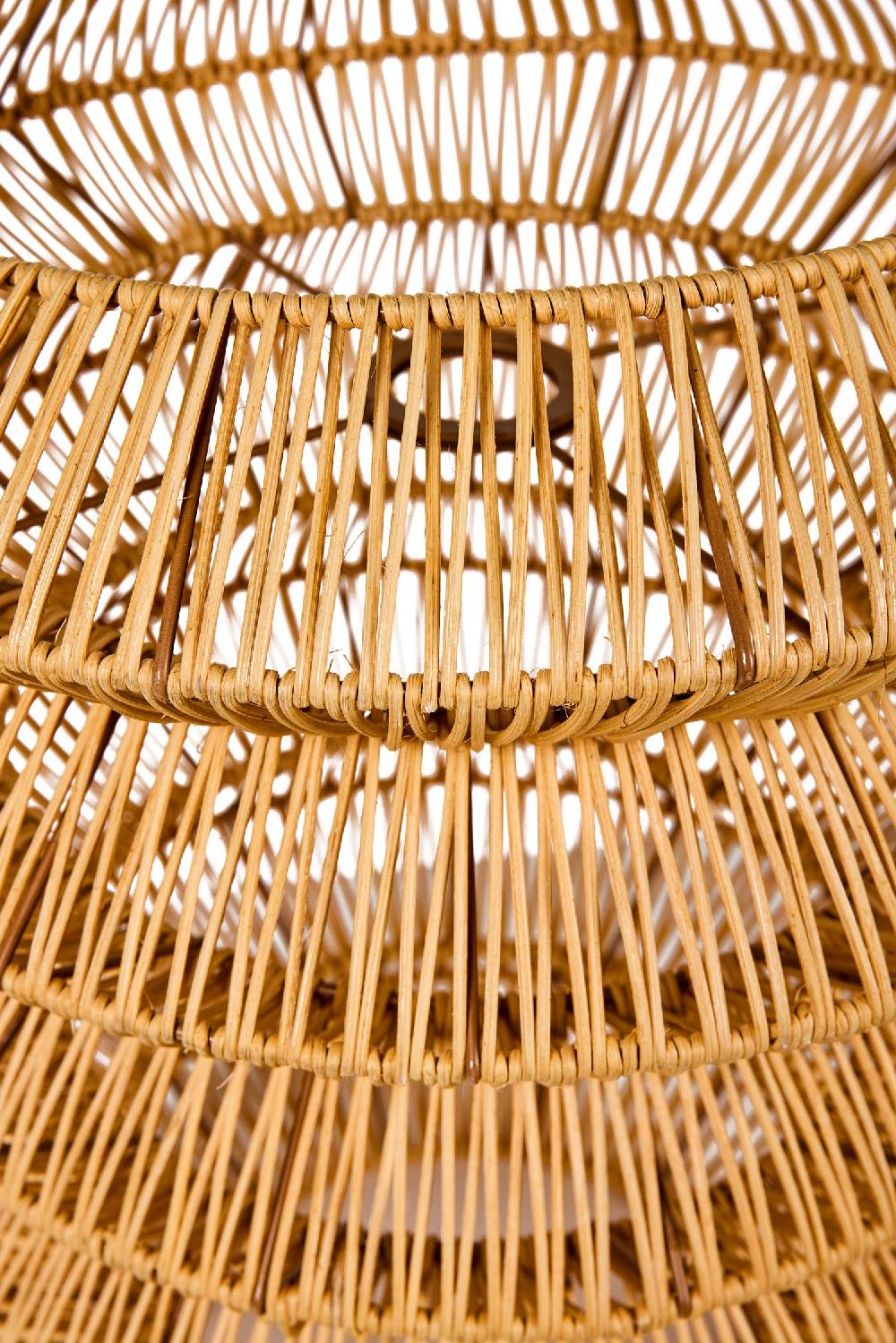 Novità Home Lumiere - Cappello Lampadario Design Midollino Naturale Offerta temporanea