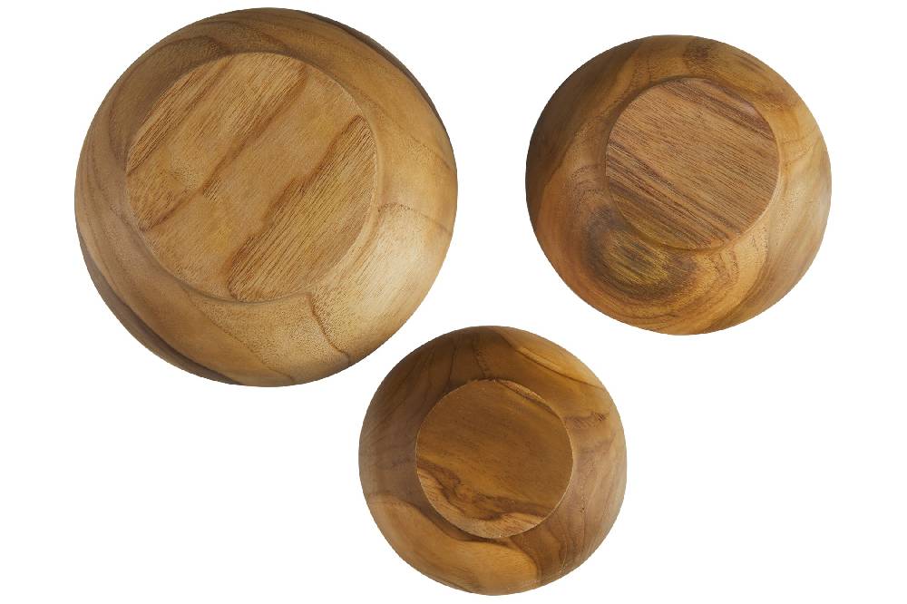 Novità Home Bartender - Ciotoline Set 1/3 Legno E Abalone Officina