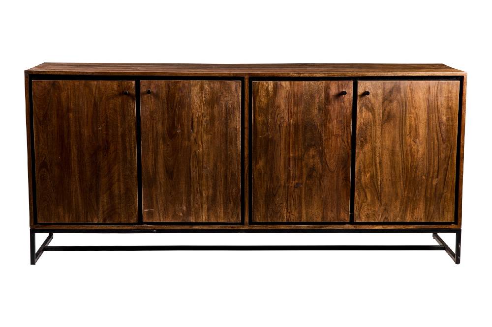 Novità Home Jannik - Credenza 4 Sportelli Consegna Veloce