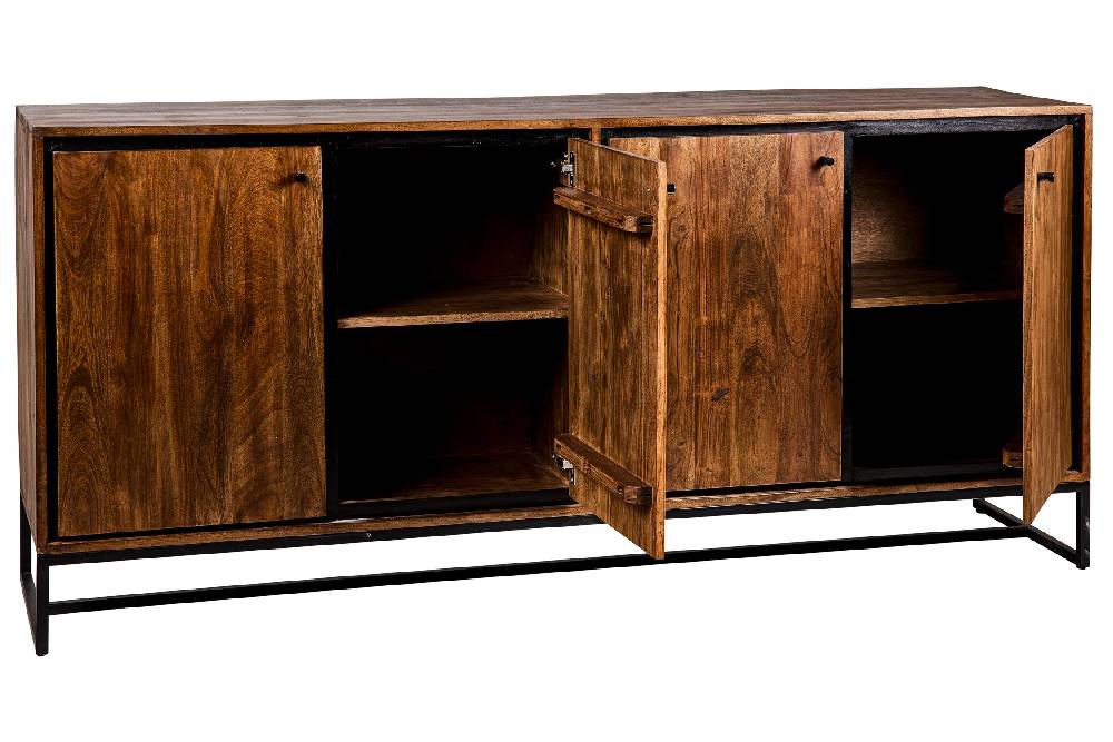 Novità Home Jannik - Credenza 4 Sportelli Consegna Veloce