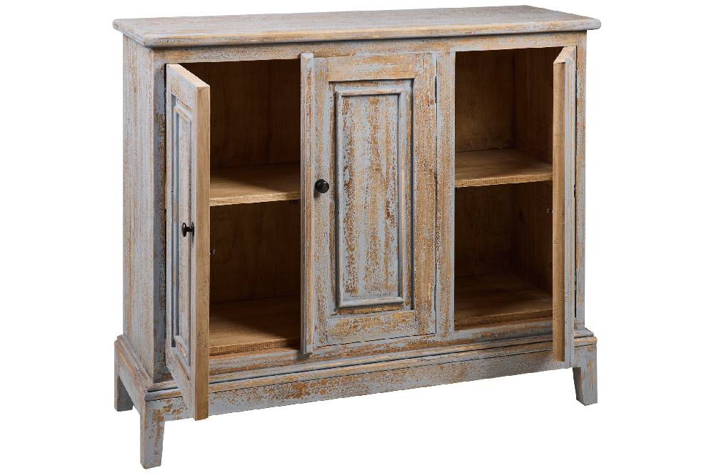 Novità Home Heloise - Buffet 3 Porte Grey Vintage Shopping Online