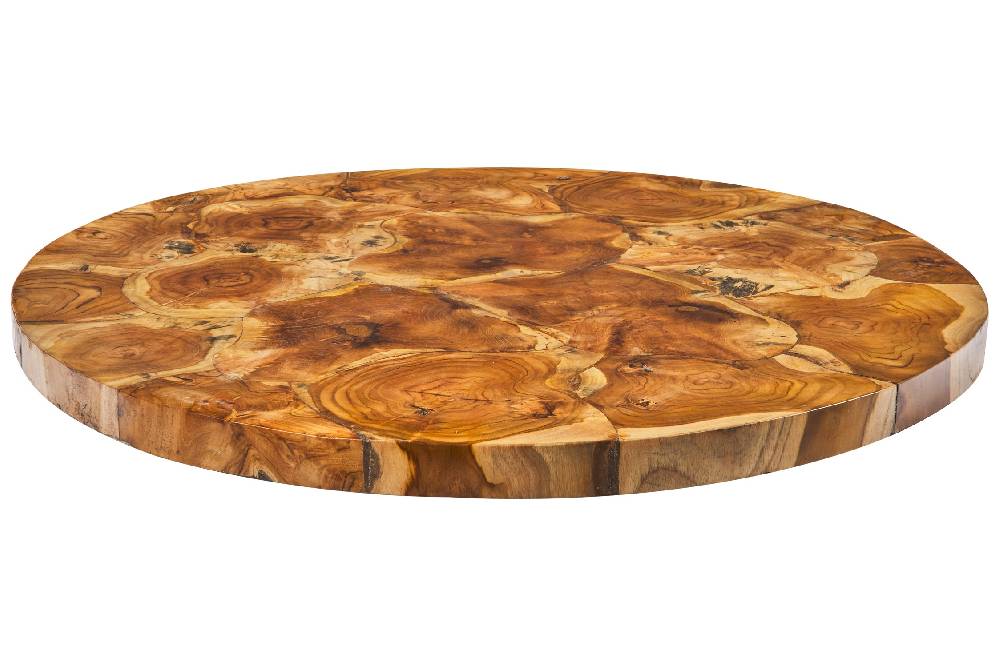 Novità Home Craftsman - Piano Tondo Legni Assemblati In Teak Online